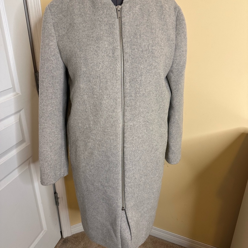 OAK + FORT Light wool blend coat